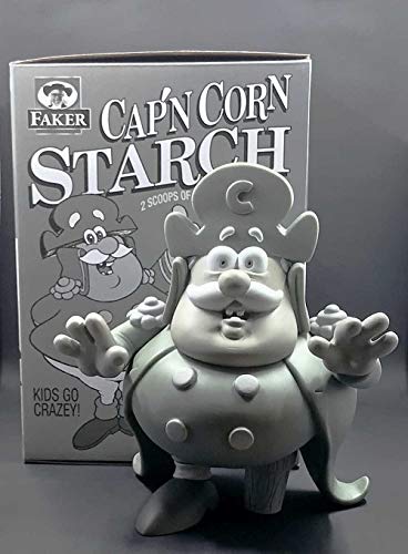 Ron English　クッション Amazon.com: Ron English Cap'n Cornstarch Monotone Cereal Killers